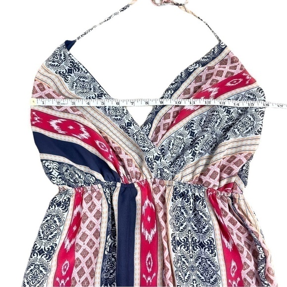 Xhiliration Maxi Dress Halter Top, Lined Size Medium - Picture 7 of 7